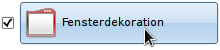 Das Plugin »Fensterdekoration«